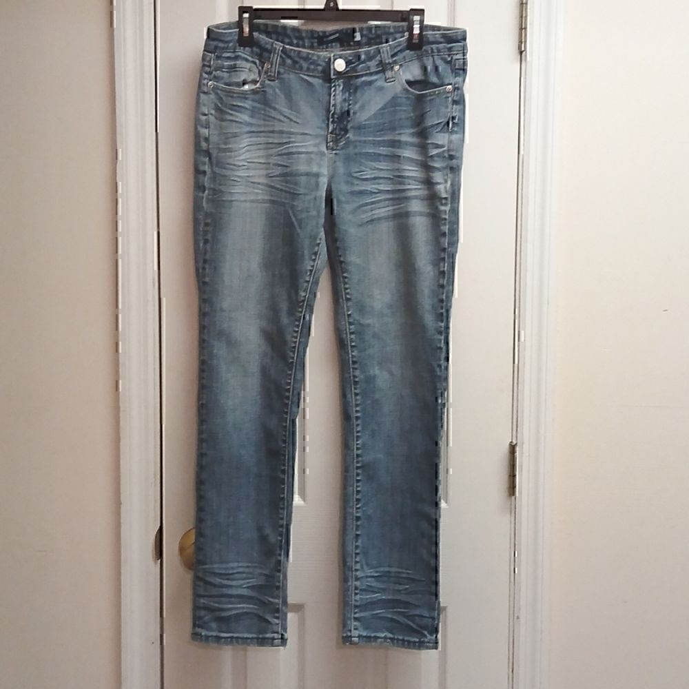 VIGOSS Women's Size 13 Skinny Blue Jeans